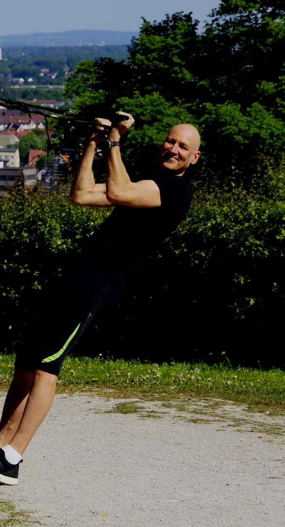 personal trainer christian wagner beim training