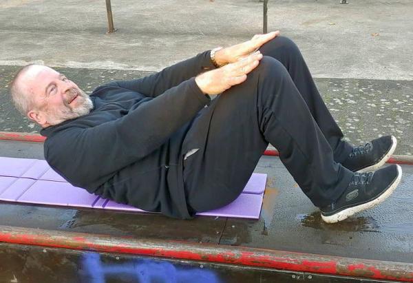 Personal Trainer Gütersloh Christian Wagner beim Seniorentraining